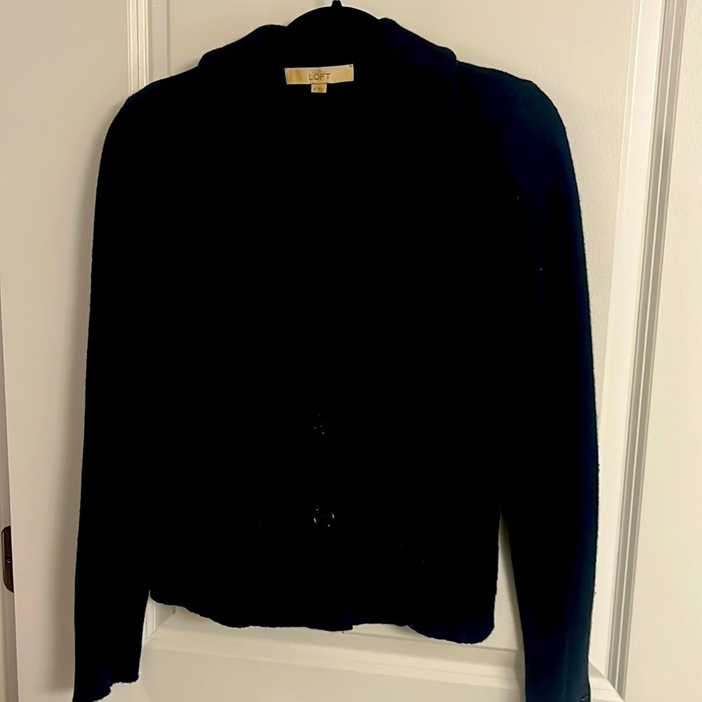 EUC LOFT Merino Wool Blazer